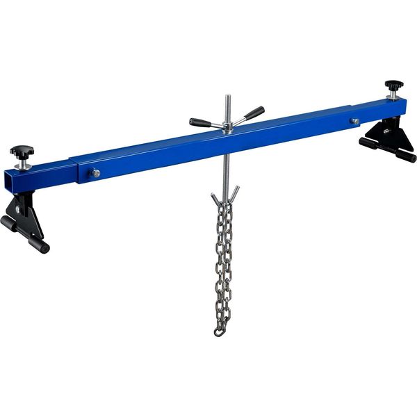Ponte Motore Wiltec Fino A 300 Kg Traversa Parafango 111-179 X 23 X 35 Cm, Supporto Motore Per Riparazione Motori, Paranco Motore Per Auto, Gru Di Sollevamento In Acciaio-image