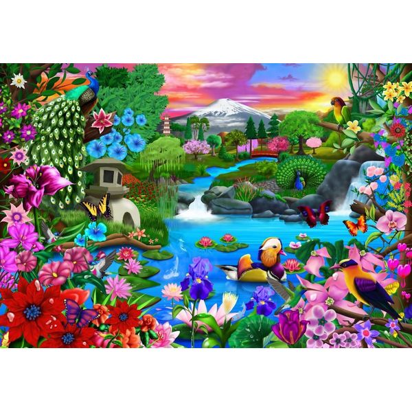 Bluebird Puzzle Paradiso Orientale - Puzzle Da 1000 Pezzi-image