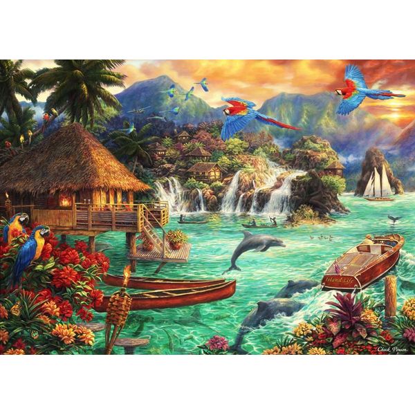 Puzzle Grafika Chuck Pinson - Vita Da Isola - Puzzle Da 500 Pezzi-image