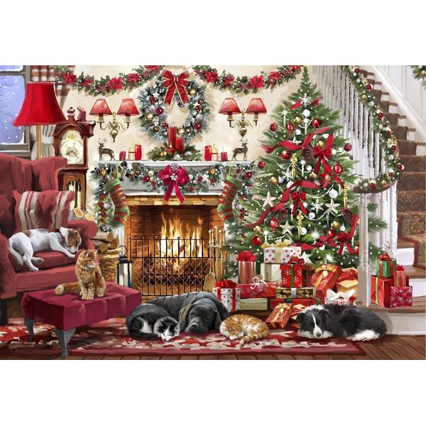 Puzzle Bluebird Puzzlemotiv Camino Accogliente - 1000 Pezzi - Puzzle Invernale-image