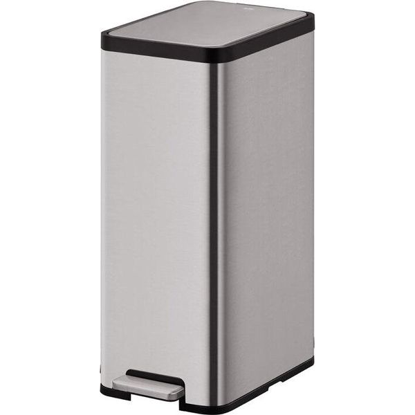 Eko - Cestino A Pedale Ecomaid Da 45 Litri - Acciaio Inox Plastica - Acciaio Inox Grigio Opaco-image