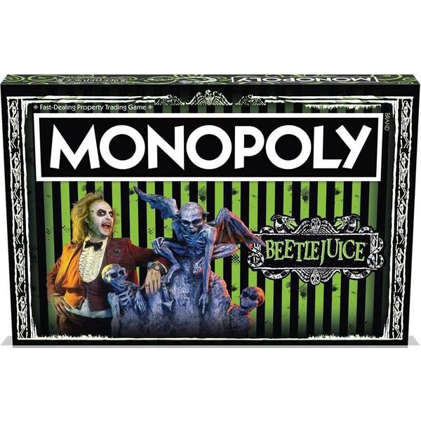 Hasbro Monopoly Gioco Da Tavolo Edizione Beetlejuice - Gioco Da Tavolo-image