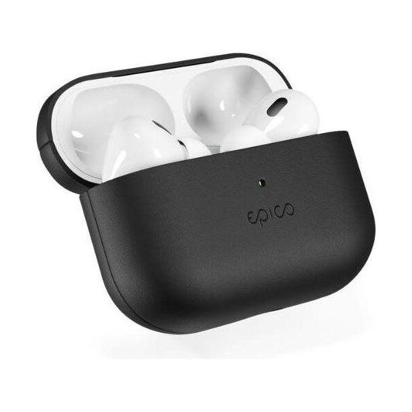 Custodia In Pelle Epico Per Airpods Pro 2 - Nero-image