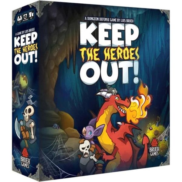 Keep The Heroes Out! - Gioco Da Tavolo - Edizione Inglese-image
