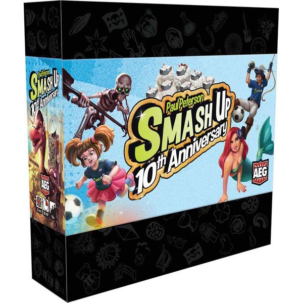 Smash Up: 10Th Anniversaryt - Gioco Di Carte - Edizione Inglese-image