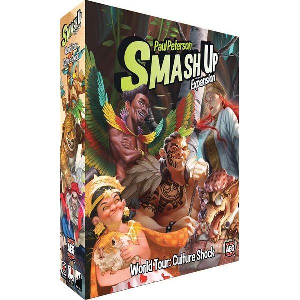 Smash Up: World Tour Culture Shock - Gioco Di Carte - Edizione Inglese-image