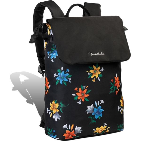 Zaino City Nero Frida Kahlo Zaino Nylon D2ORI801S-image