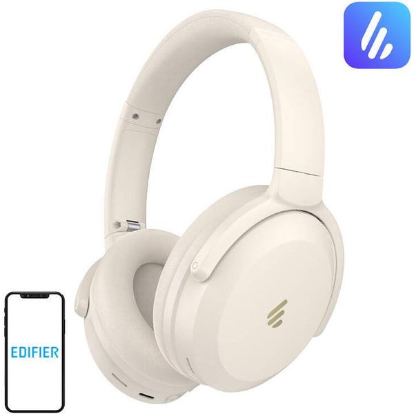 Edifier | Wireless Over-Ear Headphones | WH700NB | Bluetooth | Ivory-image