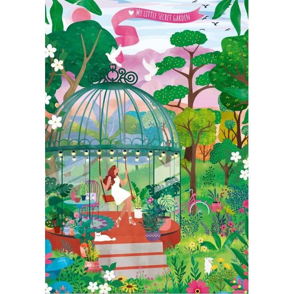 Puzzle Pezzi & Pace Il Mio Piccolo Giardino Segreto Puzzle Da 1000 Pezzi-image
