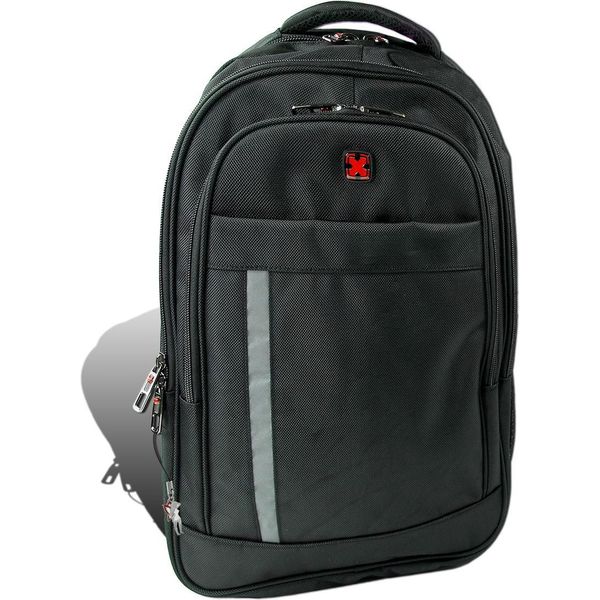 Travel N Meet Zaino Per Laptop, Zaino Imbottito Nero Uomo D2ORD4222S-image
