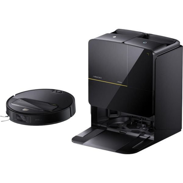 Roborock Saros Z70 Nero Robot Aspirapolvere Con Funzione Mopping E Braccio Di Presa + Stazione Di Aspirazione, Controllo Tramite App-image