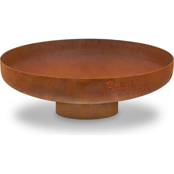 Bbq-Toro, Ciotola Per Fuoco Ø 60 Cm, Effetto Ruggine, Caminetto Da Esterno Con Supporto, Cesto Per Fuoco In Acciaio Inox-image