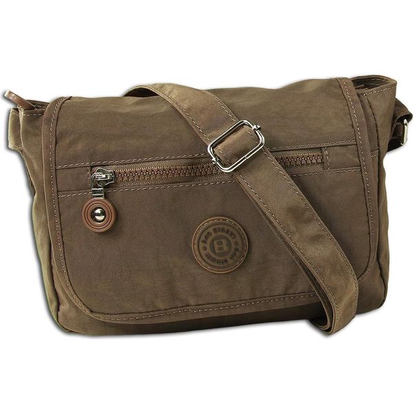 Borsa Street Nylon A Tracolla Marrone Borsa Da Donna OTJ201N-image