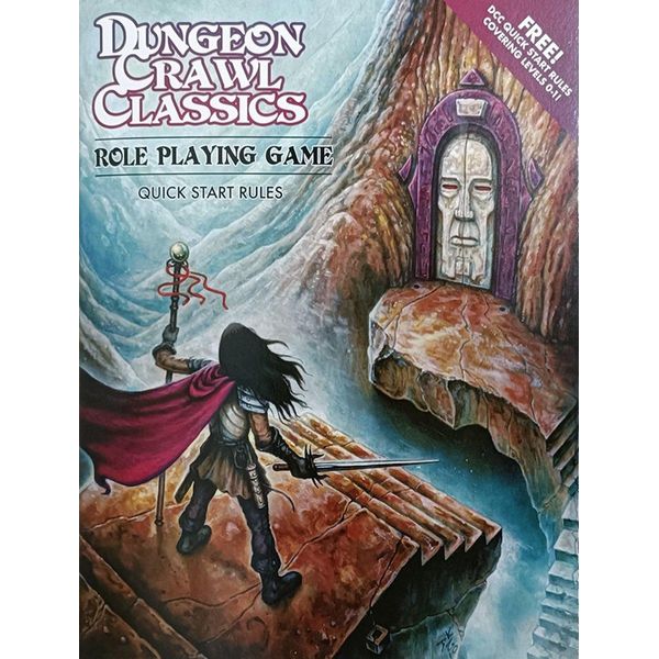 Regole Di Avvio Rapido Del Gioco Di Ruolo Dungeon Crawl Classics - Tabletop-Rollenspiel - Inglese-image