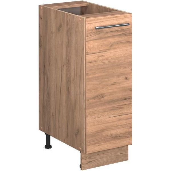 Vicco Armadio Cucina Dispensa Alto Fame-Line, 30 Cm , Pl Rovere, Quercia Dorata/Quercia Dorata-image