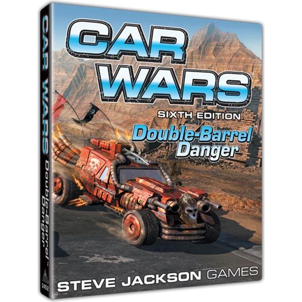 Car Wars Double-Barrel Danger - Gioco Di Carte Espansione - Inglese-image