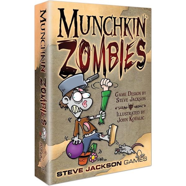 Munchkin Zombies - Gioco Di Carte Espansione - Inglese-image