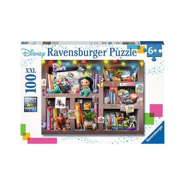 Ravensburger Puzzle Biblioteca Delle Fiabe Disney Xxl 100 Pezzi-image