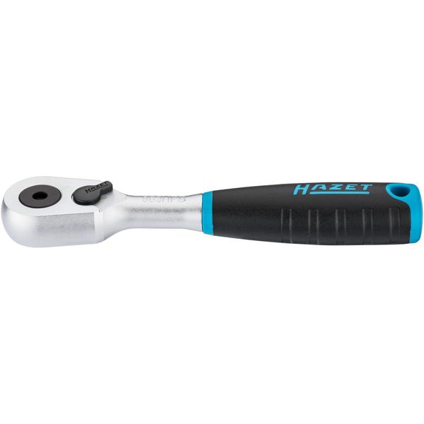 Hazet 863HPB Cricchetto Hiper Reversibile A Denti Fini Per Punte Di Cacciavite (Bit) ∙ A Denti Fini ∙ Esagono Cavo 1/4 Di Pollice (6,3 Mm) ∙ 116 Mm-image