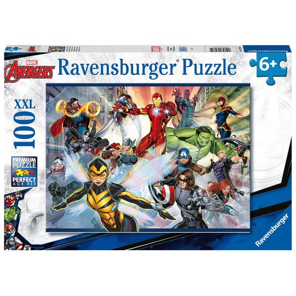 Ravensburger Puzzle Marvel: Avengers Xxl 100 Pezzi-image