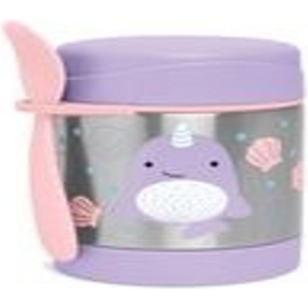 Skip Hop Zoo Termos Per Alimenti Con Cucchiaio/Forchetta Narval 325 Ml, 3R+-image