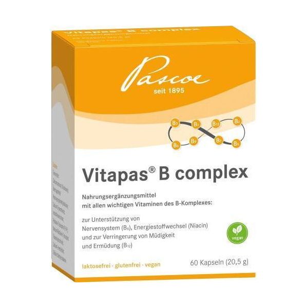 Pascoe Vitapas Complesso B In Capsule Per Ridurre La Stanchezza, 60 Capsule-image