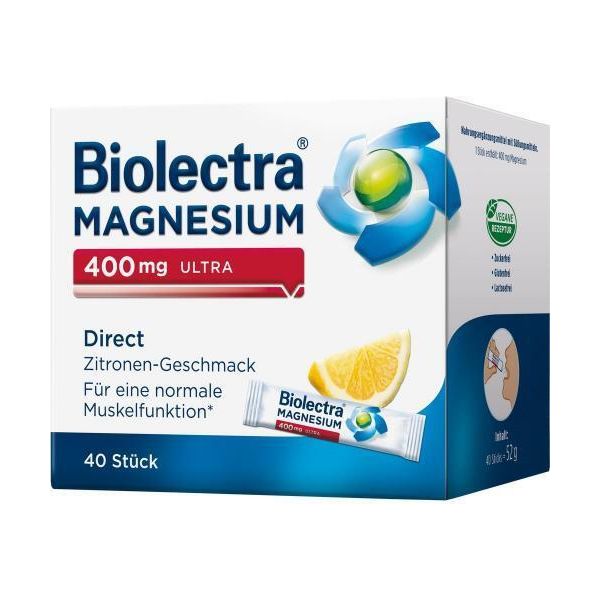 Biolectra Magnesio 400 Mg Ultra Direct Lemon 40 Capsule-image