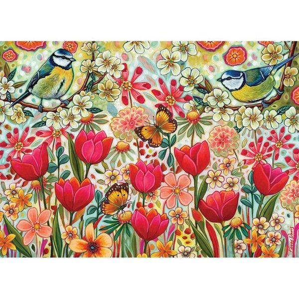 Cobble Hill Puzzle Storia Di Primavera 500 Pezzi-image