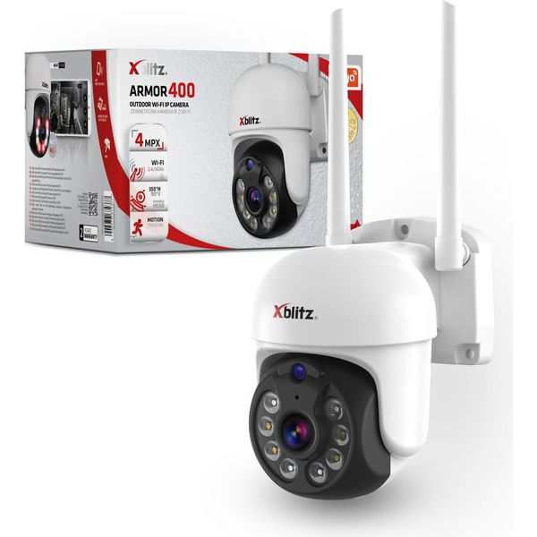 Xblitz Armor 400 - Telecamera Ip Esterna Con Funzione Wi-Fi-image