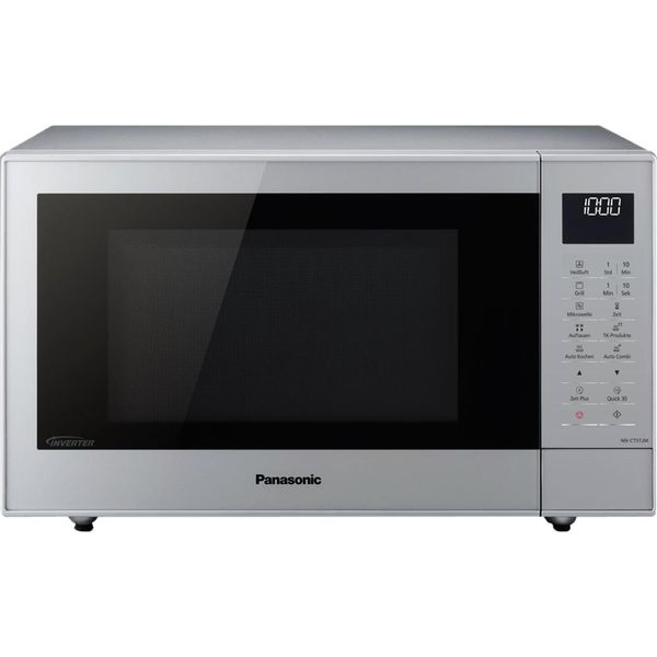 Panasonic NN-CT57JMGPG Microonde Con Grill E Convezione 27L Spazio Di Cottura Acciaio Inox-image