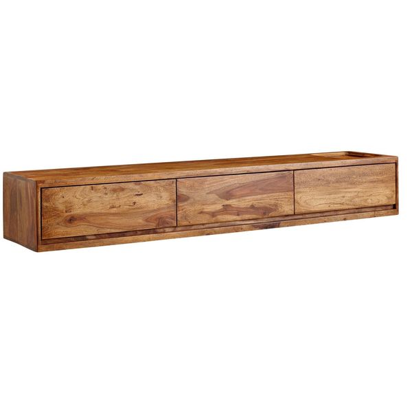 Wohnling WL6.525 Lowboard HäNgend Braun 160 Cm X 35 Cm X 25 Cm-image