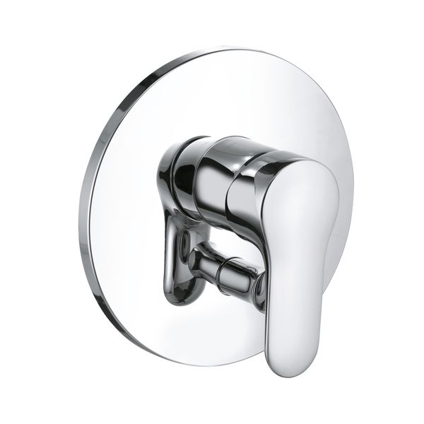 Kludi Objekta Mitigeur Monocommandé Encastré Pour Bain Et Douche, Chrome, 326500575, 326500575-image