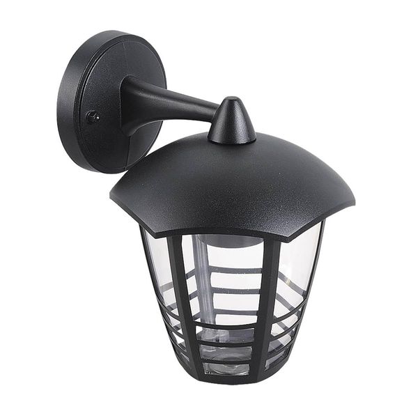 Rabalux Marseille Lampada Da Parete Per Esterni 1X E27 Nero A Sospensione-image