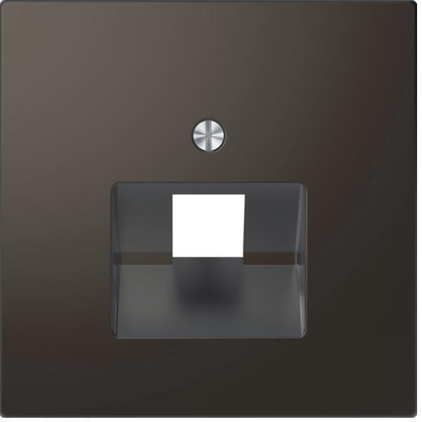 Merten MEG4521-6034 Piastra Centrale Per Inserto Uae, A 1 Canale, Antracite, System Design-image