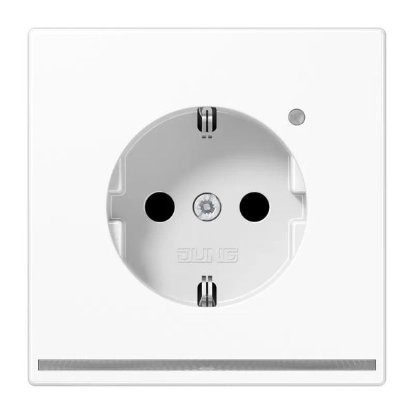 Jung Ls 1520-O Ww Lnw Presa Di Corrente Tipo F Bianco (LS1520-OWWLNW)-image