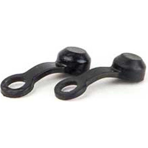 Elvedes Shimano Bleed Nipple Caps 10 Unità Nero Nero Taglia Unica-image