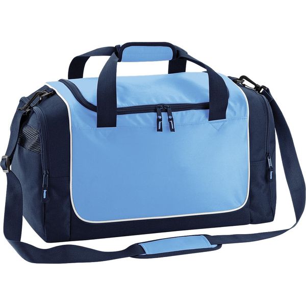 Borsa Sportiva Quadra Teamwear Locker, 30 L BC795 (Taglia Unica) (Cielo/Blu Scuro/Bianco)-image