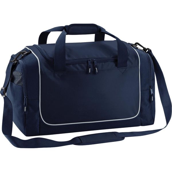 Borsa Sportiva Quadra Teamwear Locker, 30 L BC795 (Taglia Unica) (Blu Scuro/Grigio Chiaro)-image