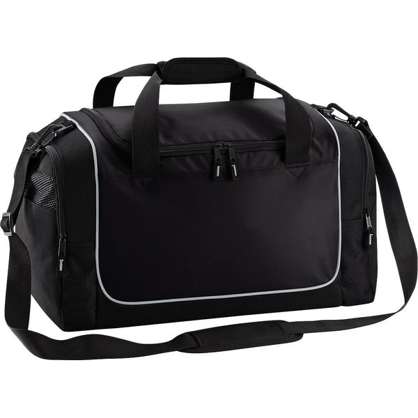 Borsa Sportiva Quadra Teamwear Locker, 30 L (2 Pezzi/Confezione) BC4443 (Taglia Unica) (Nero/Grigio Chiaro)-image