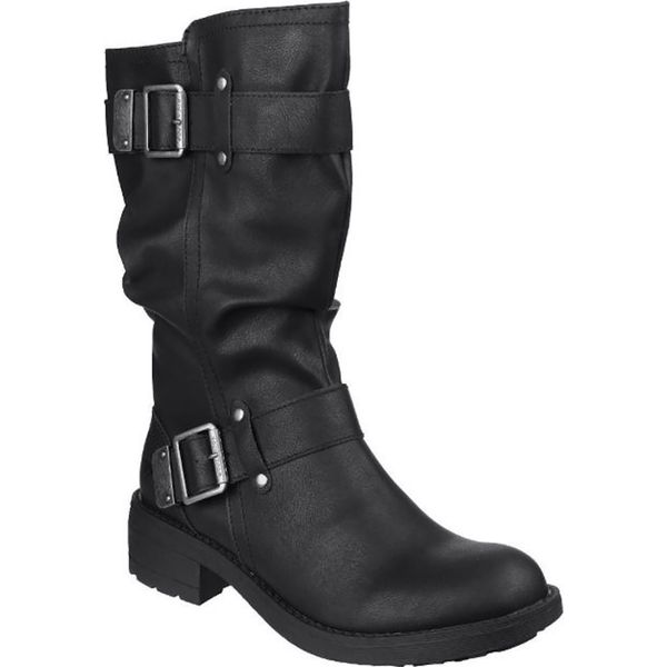 Rocket Dog Donna Stivali Biker In Ecopelle Trumble FS5658 (38 Eu) (Nero)-image