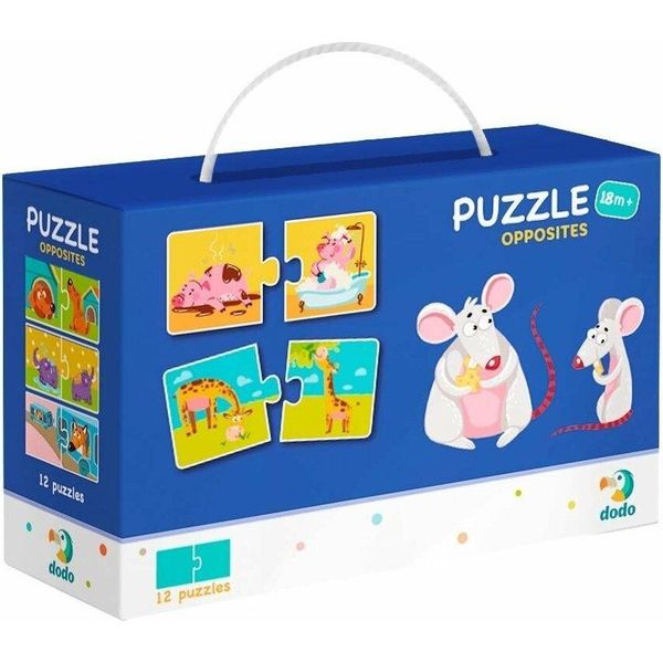 Dodo Puzzle Opposites 12X2 Pezzi-image