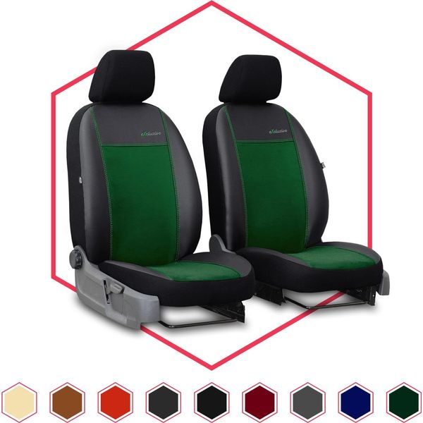 Coprisedili Auto Coprisedili Universali Per Renault Master Iv Verde 1+1 Bus-image
