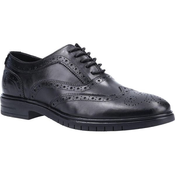 Hush Puppies - Scarpe Basse Da Uomo "Santiago"", Pelle FS7682 (42 Eu) (Nero)"-image