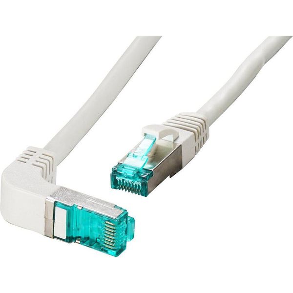 Efb MK6001W.1G Efb RJ45 Patchkabel S/Ftp, Cat.6A, Lszh, 1M, Grau-image