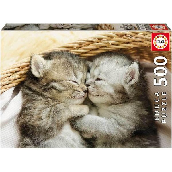 Educa Puzzle Carini Gattini 500 Pezzi-image