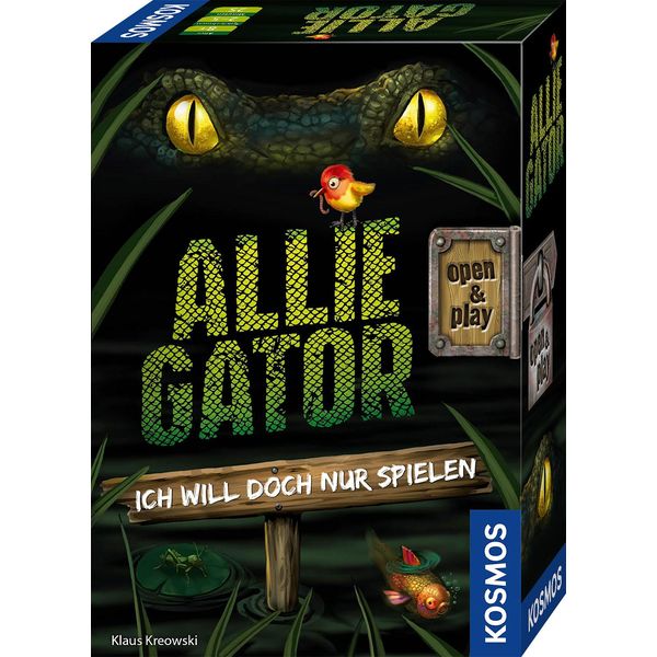 Kosmos Allie Gator, Kartenspiel, Kinderspiel, Karten Spiel, Familienspiel, Ab 8 Jahren, 683023-image