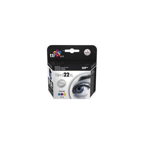 Tb Print Ink TBH-022XL (Hp No. 22 - C9352AE) Color Remanufactured-image