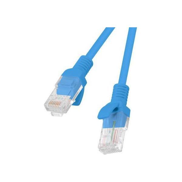 Cavo Di Rete Lanberg PCU5-20CC-0025-B Blu 0,25 M Cat5E U/Utp (Utp)-image