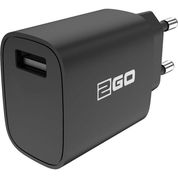 2GO 795981 2GO LadegeräT 5W 1X USB-A Schwarz-image