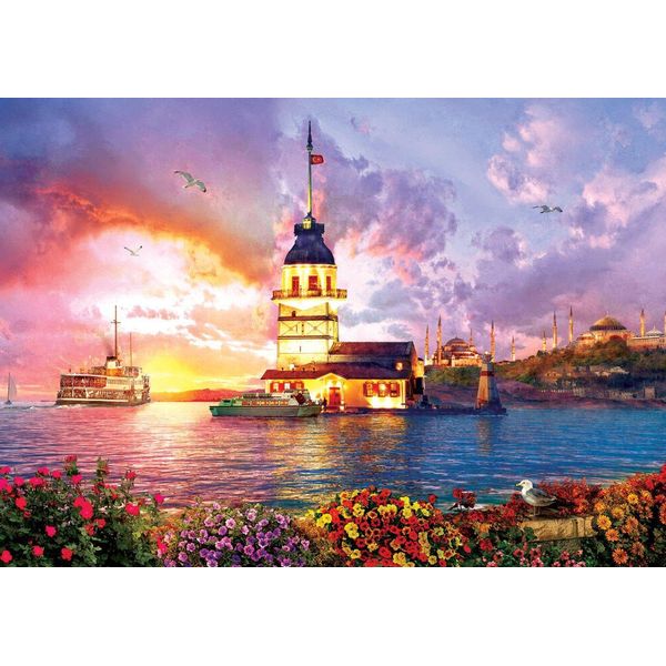 Art Puzzle Puzzle Jungfrauenturm 1000 Pezzi-image